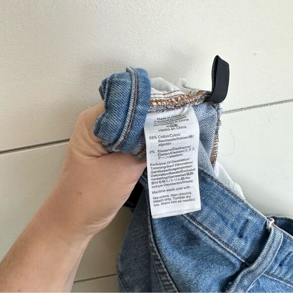 Madewell Women’s 28 High Rise Slim Boyjean Dover Wash - Picture 6 of 8